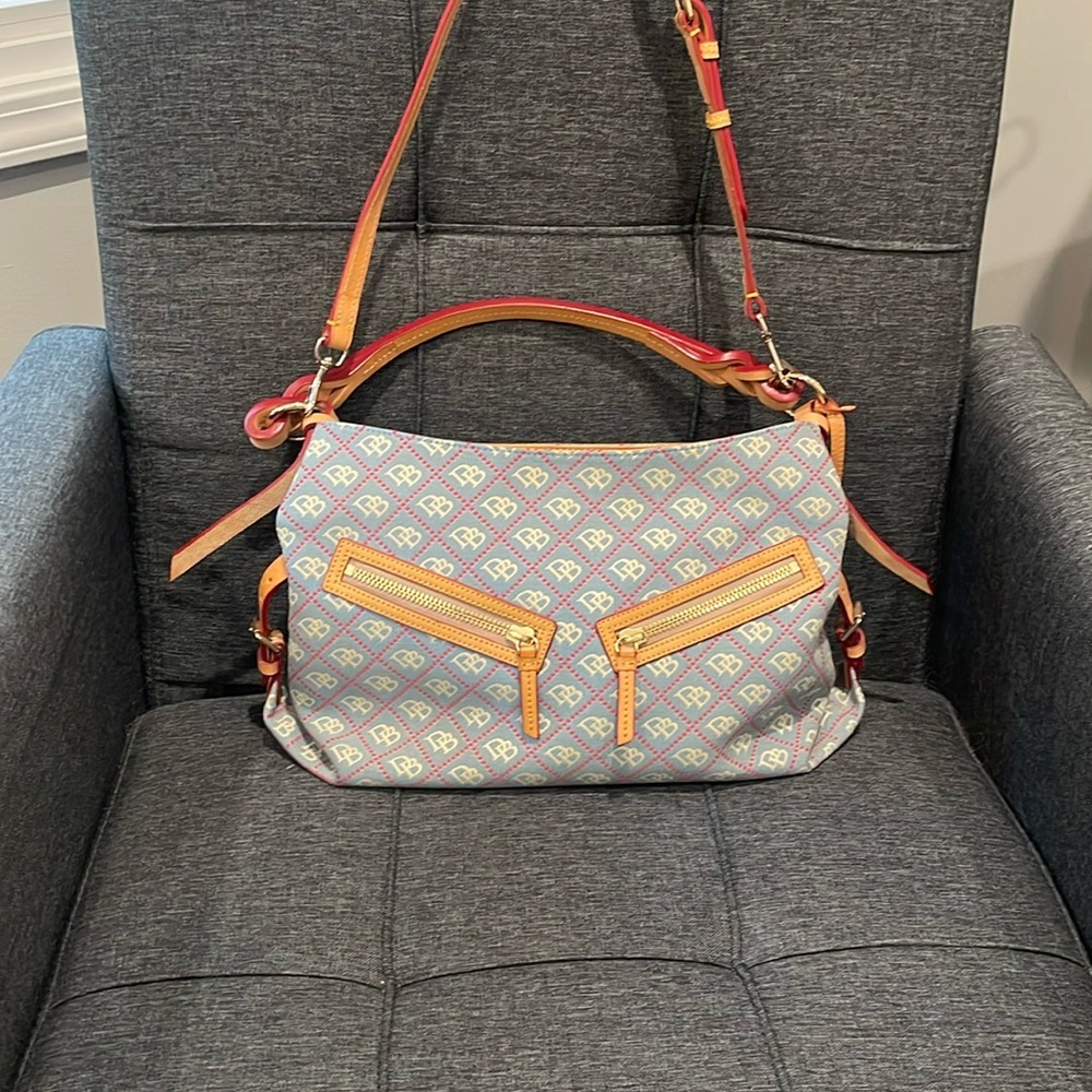 Dooney & Bourke Monogram Brenna Satchel